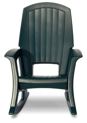 Semco Rockaway Heavy Duty All Weather Outdoor Rocking Chair Plastics - Green