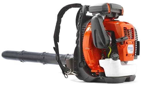 Husqvarna 570BTS Backpack Leaf Blower, 66-cc 4-HP 2-Cycle Gas Leaf Blower, 972-CFM, 236-MPH, 37-N Powerful Clearing Performance and Ergonomic Design