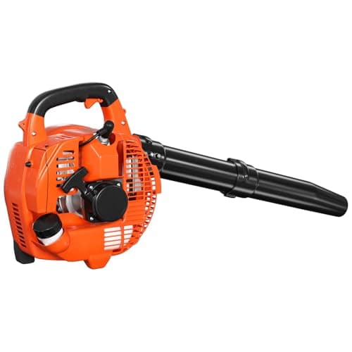 28CC 2-Cycle Gas Handheld Leaf Blower, 475 CFM 200 MPH Lightweight Power Blower with Variable Speed & Easy Start, for Yard Cleanup, Patio, Driveway, Lawn Debris