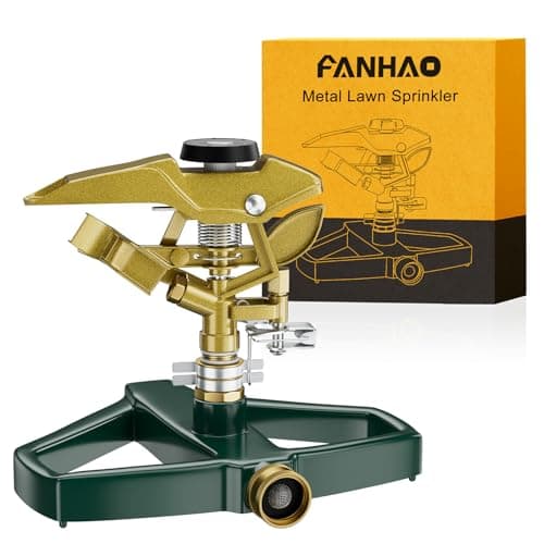 FANHAO Heavy Duty Pulsating Impact Lawn Sprinkler