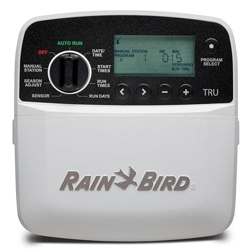 Rain Bird TRU6I Program-Based Indoor Irrigation Controller/Timer, WiFi Ready, 6-Zone/Station