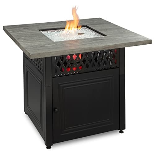 Endless Summer DualHeat Dakota 38" Fire Pit | Dual Heat 2-in-1 Propane Fire Pit & Outdoor Heater | 41,000 Total Combined BTU
